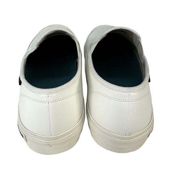 SeaVees Men's Size 10 SeaChange Slip On White Vegan Corn Leather Shoes - Picture 6 of 11